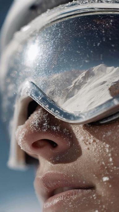 Goggles close-up