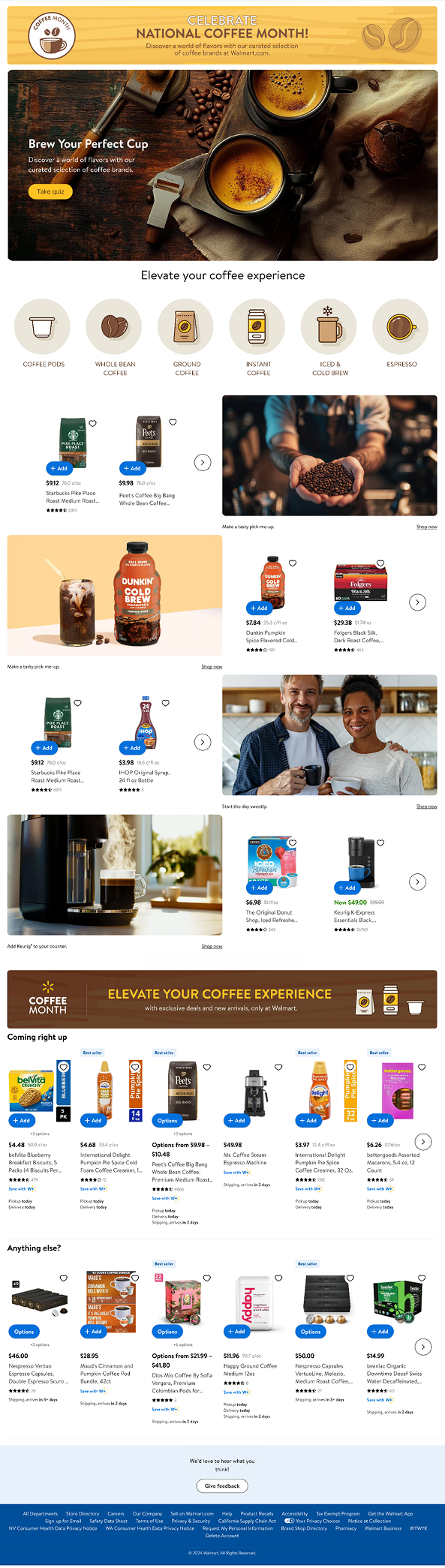 Landing page part 1