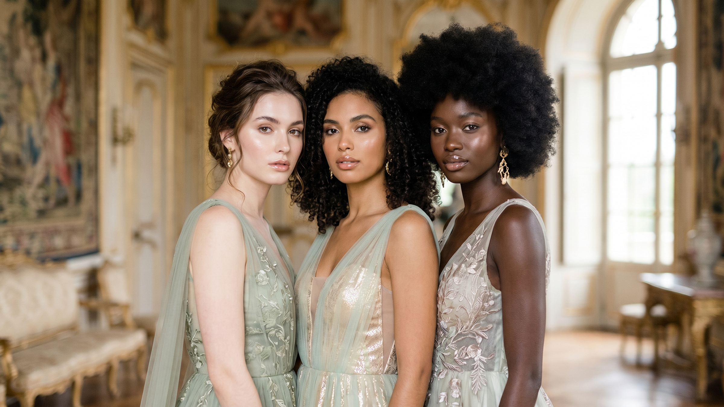 The Muses campaign — three muses