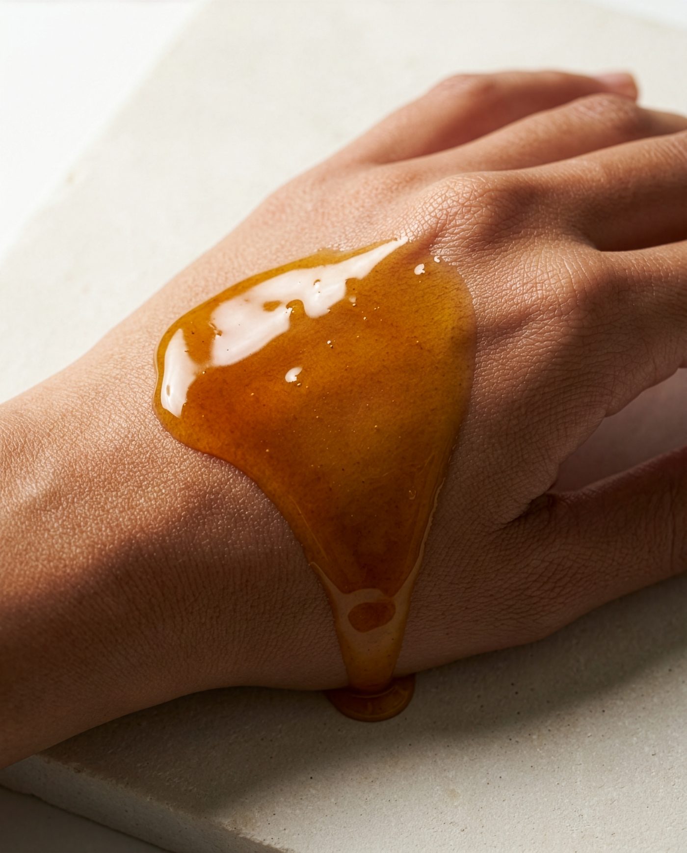 Amber Oil Pack AI texture still 4